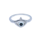Evil Eye Silver Ring NSR-4195